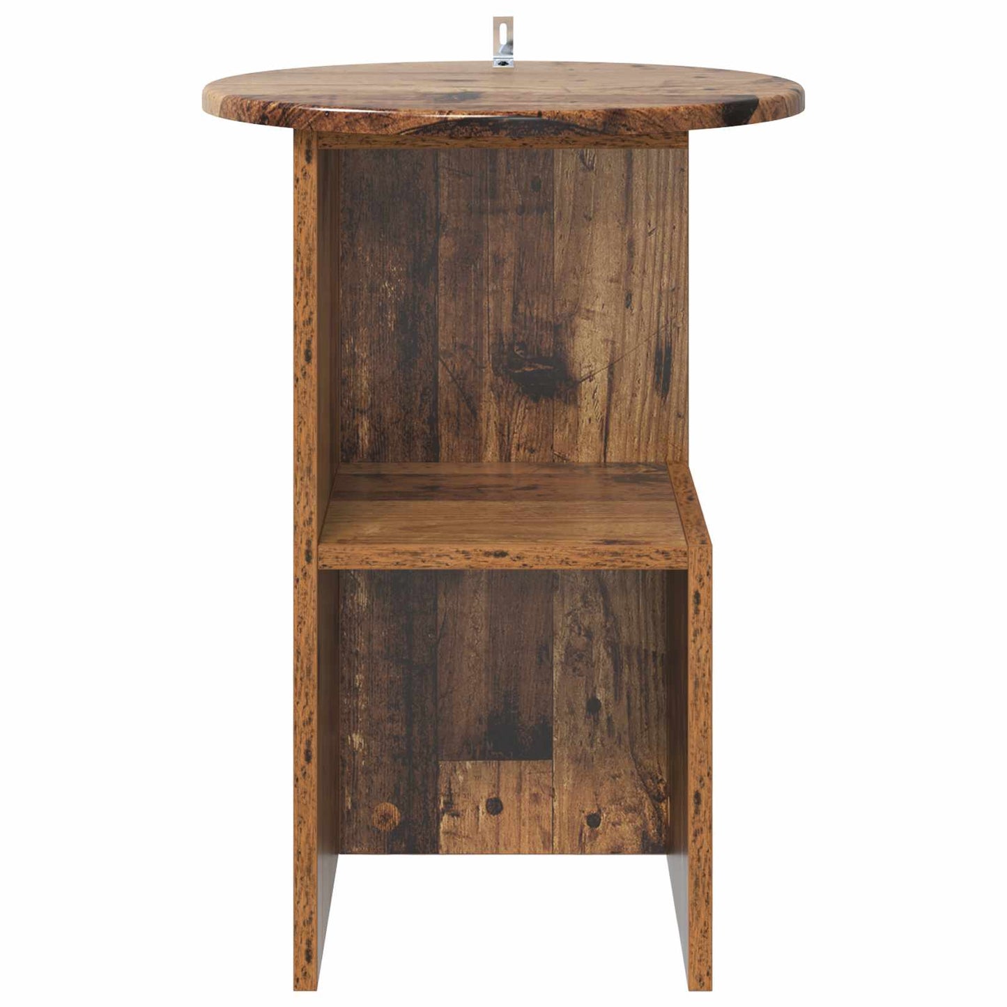 Tavolo laterale Legno antico Ø 39,5 x 55 cm