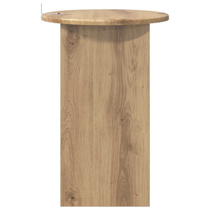 Tavolo laterale Rovere Artigianale Ø 39,5 x 55 cm
