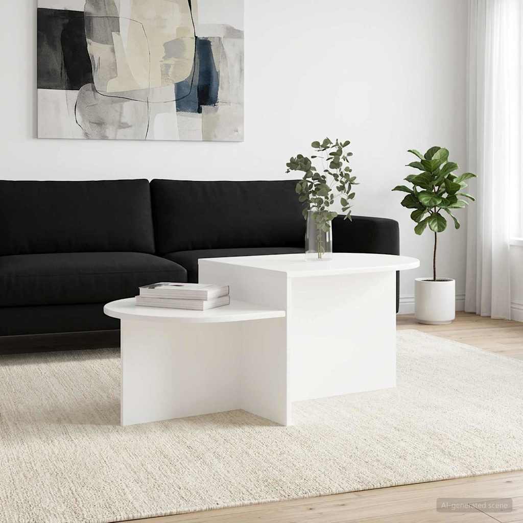 Tavolino da salotto Bianco 100 x 50 x 40 cm
