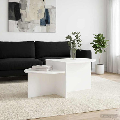 Tavolino da salotto Bianco 100 x 50 x 40 cm