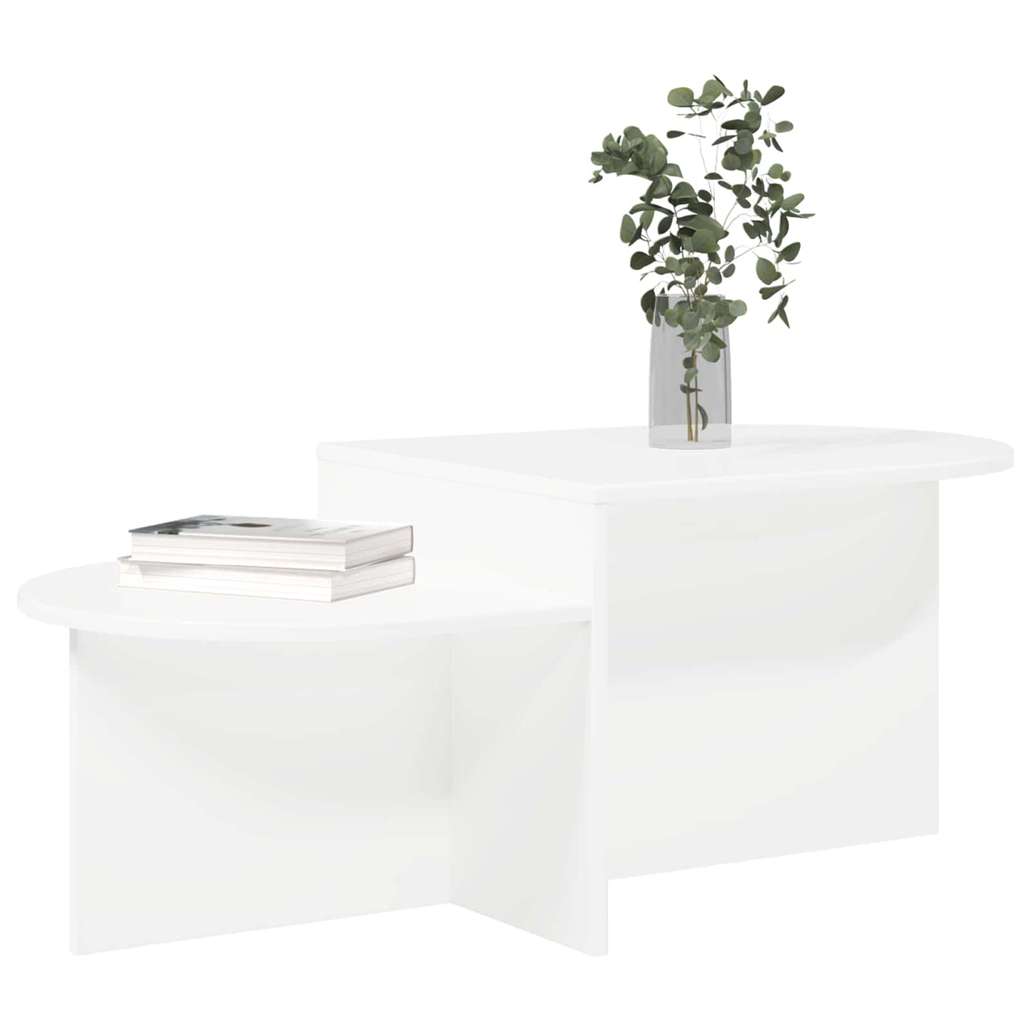 Tavolino da salotto Bianco 100 x 50 x 40 cm