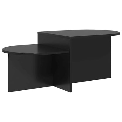 Tavolino da salotto Rovere Nero 100 x 50 x 40 cm