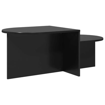 Tavolino da salotto Rovere Nero 100 x 50 x 40 cm