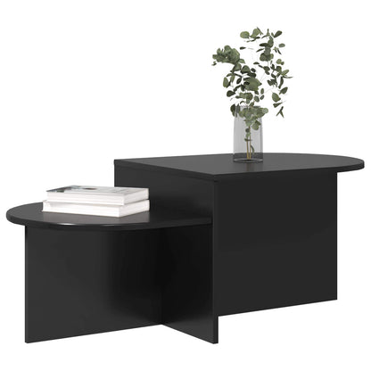 Tavolino da salotto Rovere Nero 100 x 50 x 40 cm