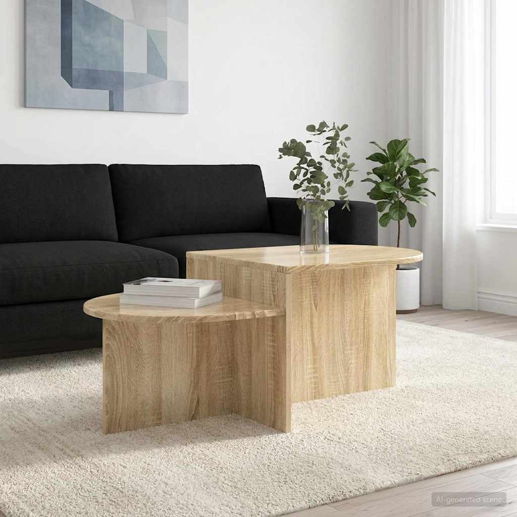 Tavolino da salotto Rovere Sonoma 100 x 50 x 40 cm