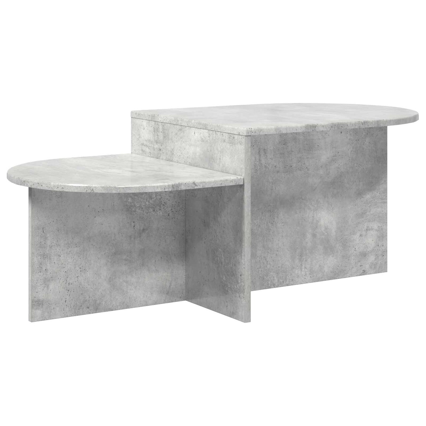 Tavolino da salotto Grigio Cemento 100 x 50 x 40 cm