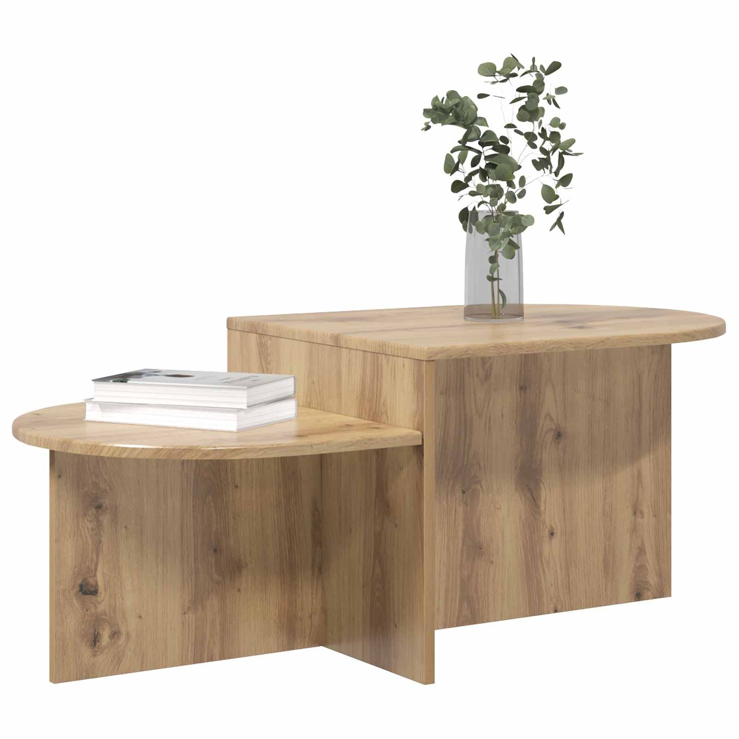 Tavolino da salotto Rovere Artigianale 100 x 50 x 40 cm