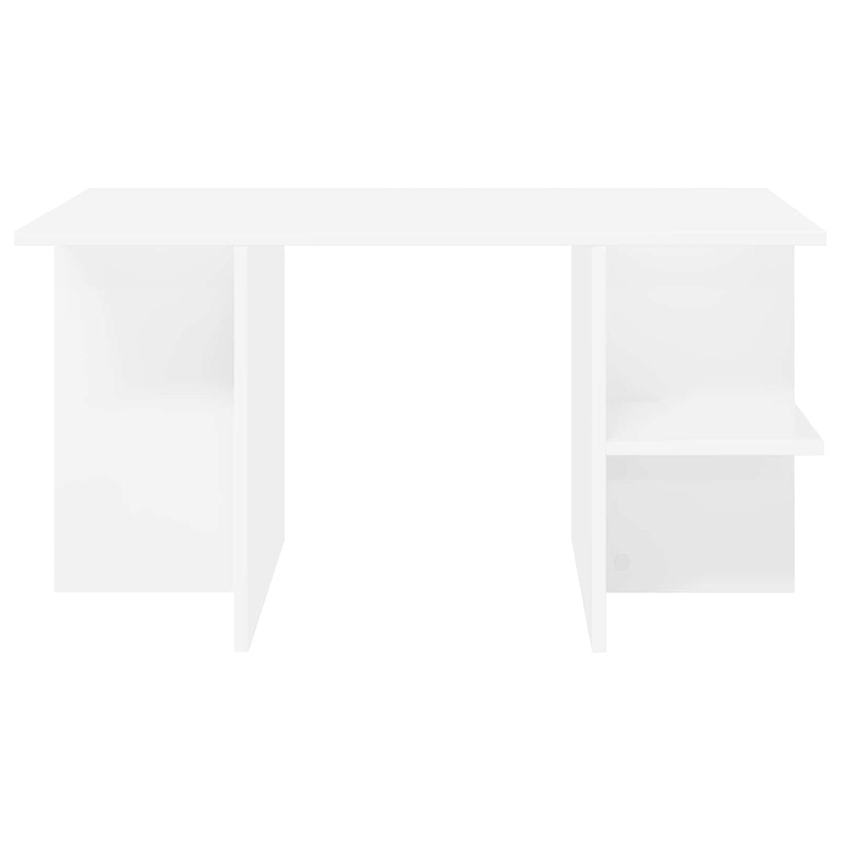 Tavolino da salotto Bianco 87 x 50 x 45 cm Legno ingegnerizzato
