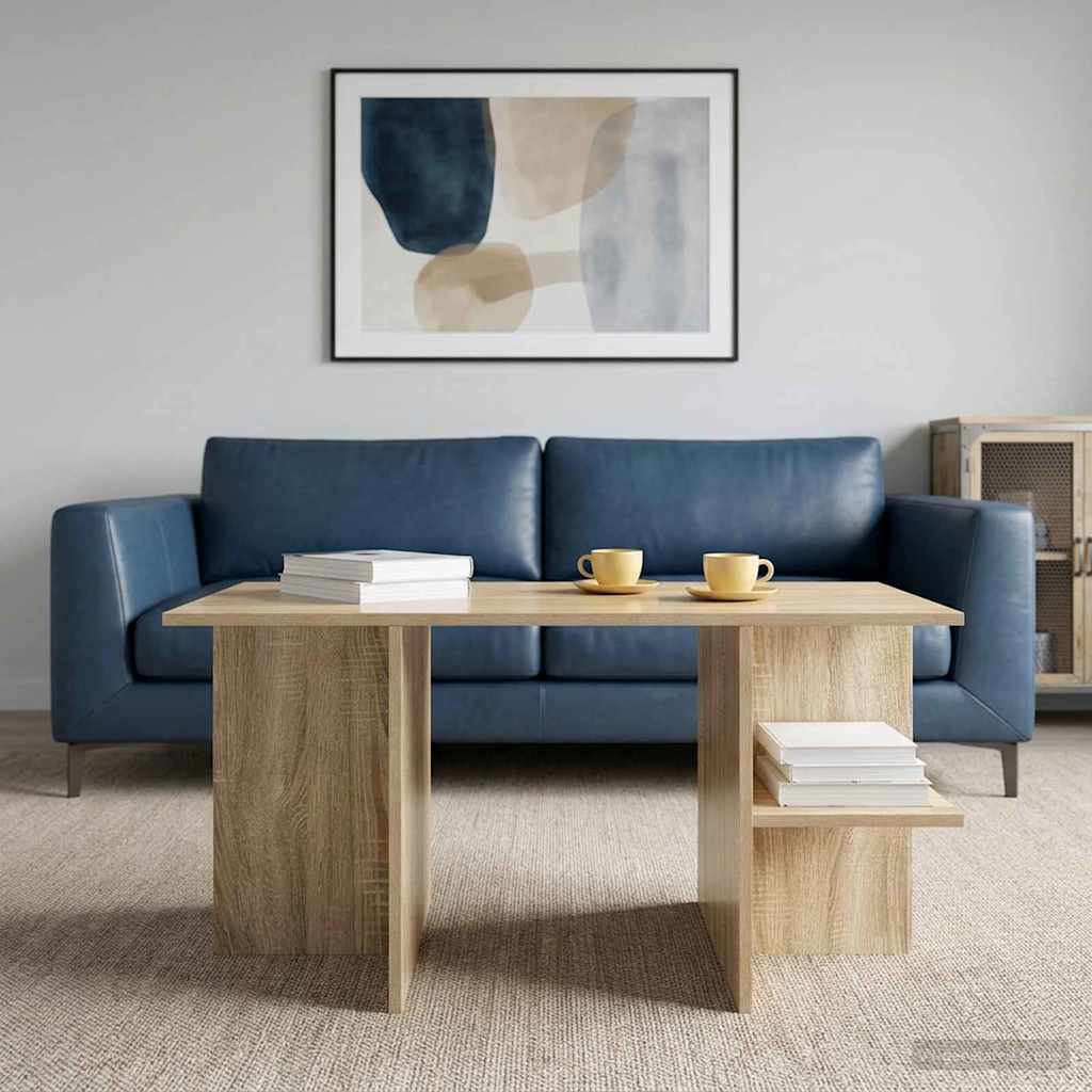 Tavolino da salotto Rovere Sonoma 87 x 50 x 45 cm