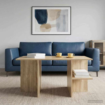 Tavolino da salotto Rovere Sonoma 87 x 50 x 45 cm