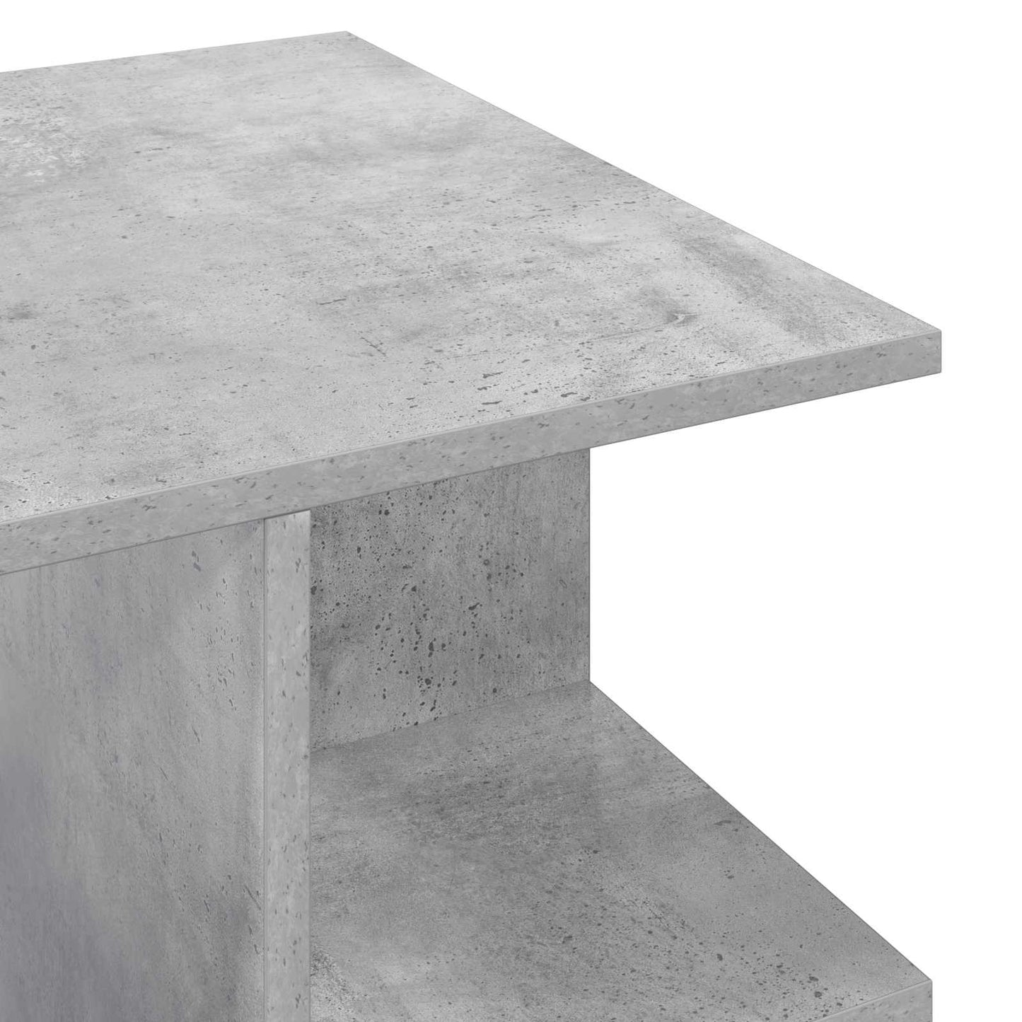 Tavolino da salotto Grigio Cemento 87 x 50 x 45 cm