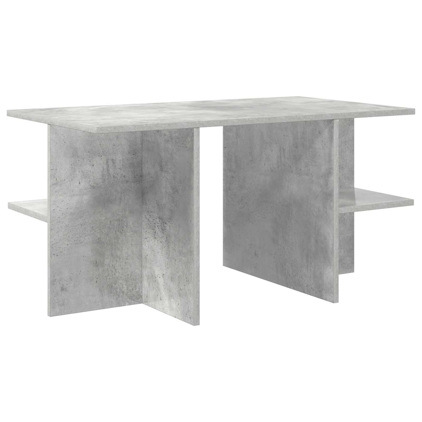 Tavolino da salotto Grigio Cemento 87 x 50 x 45 cm