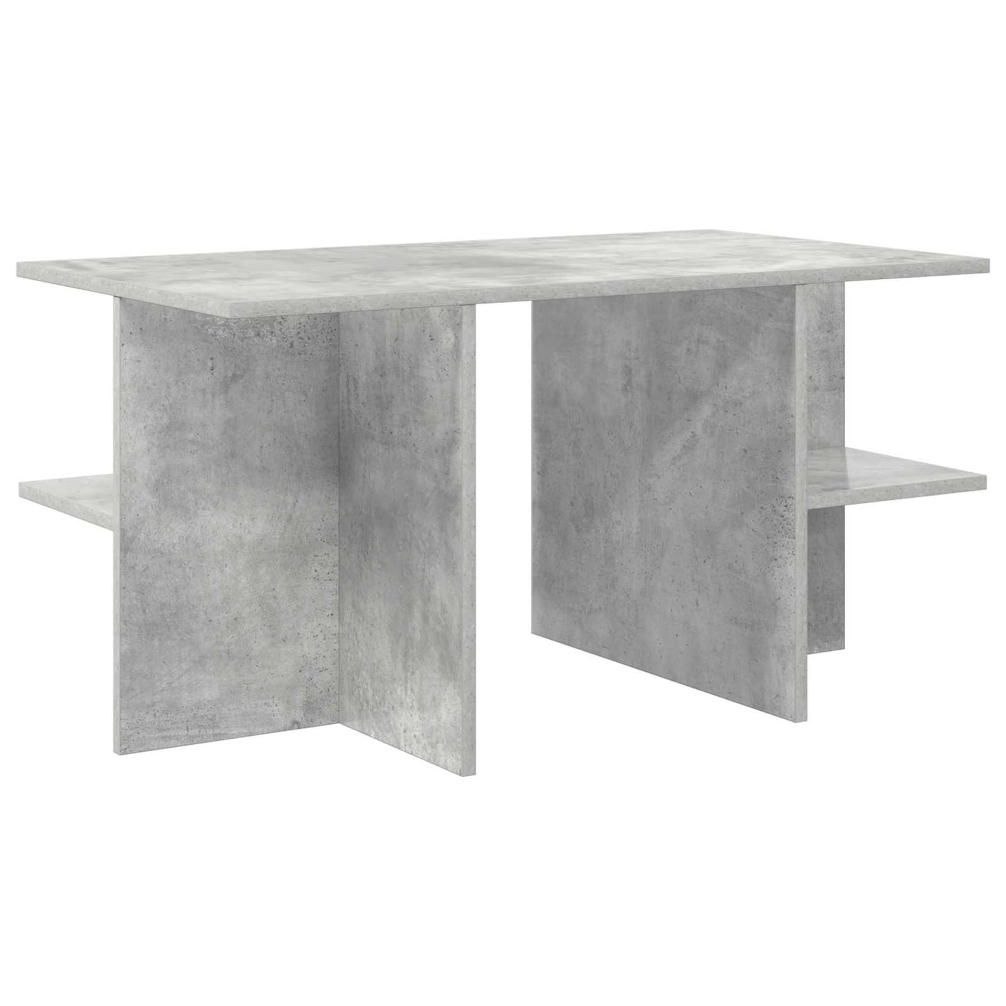 Tavolino da salotto Grigio Cemento 87 x 50 x 45 cm