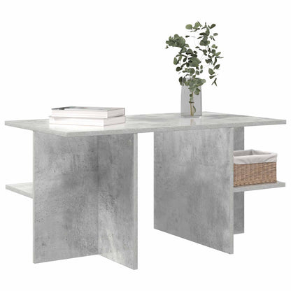 Tavolino da salotto Grigio Cemento 87 x 50 x 45 cm