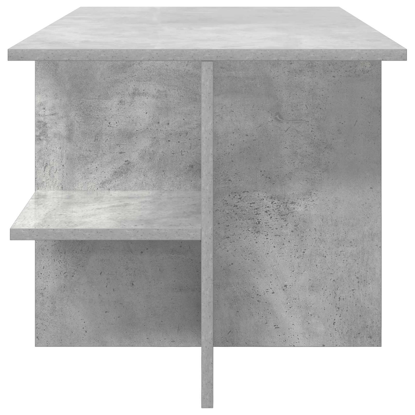 Tavolino da salotto Grigio Cemento 87 x 50 x 45 cm