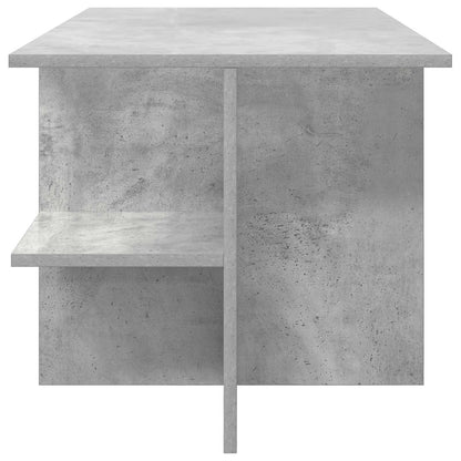 Tavolino da salotto Grigio Cemento 87 x 50 x 45 cm