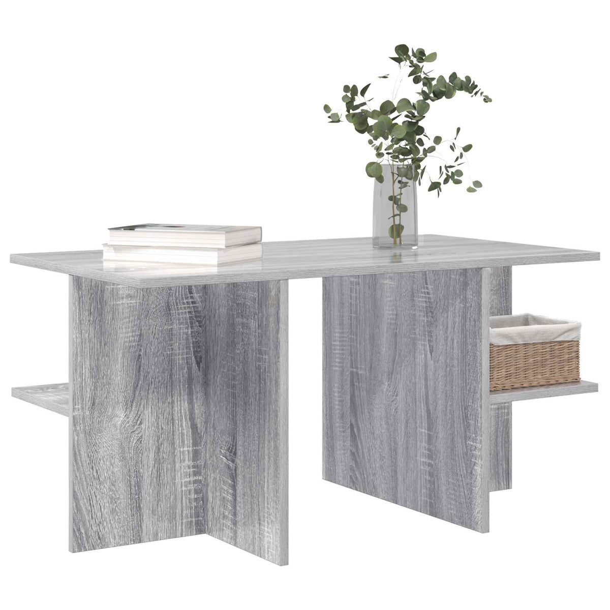 Tavolino da salotto Grigio Sonoma 87 x 50 x 45 cm