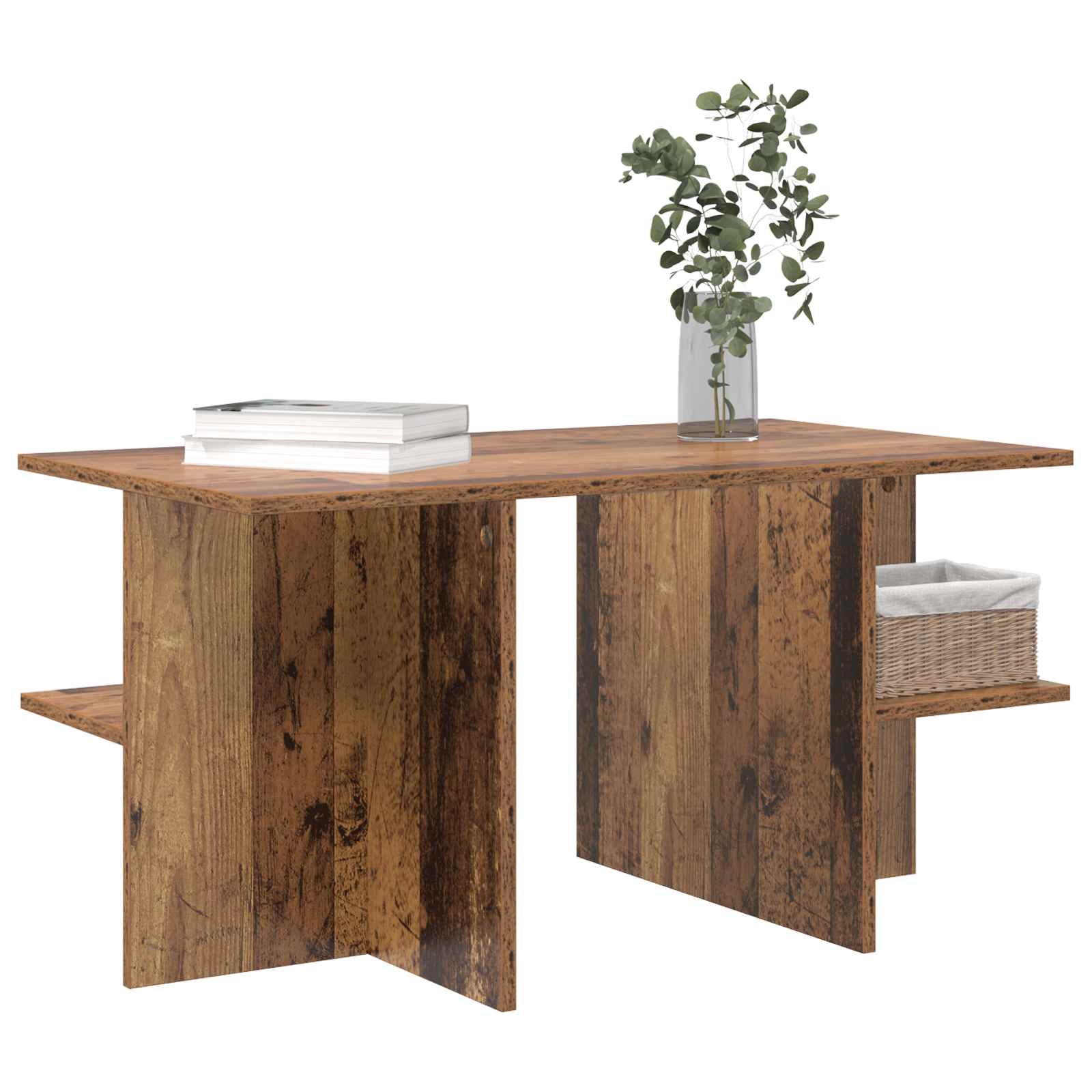 Tavolino da salotto Legno antico 87 x 50 x 45 cm | homemem39