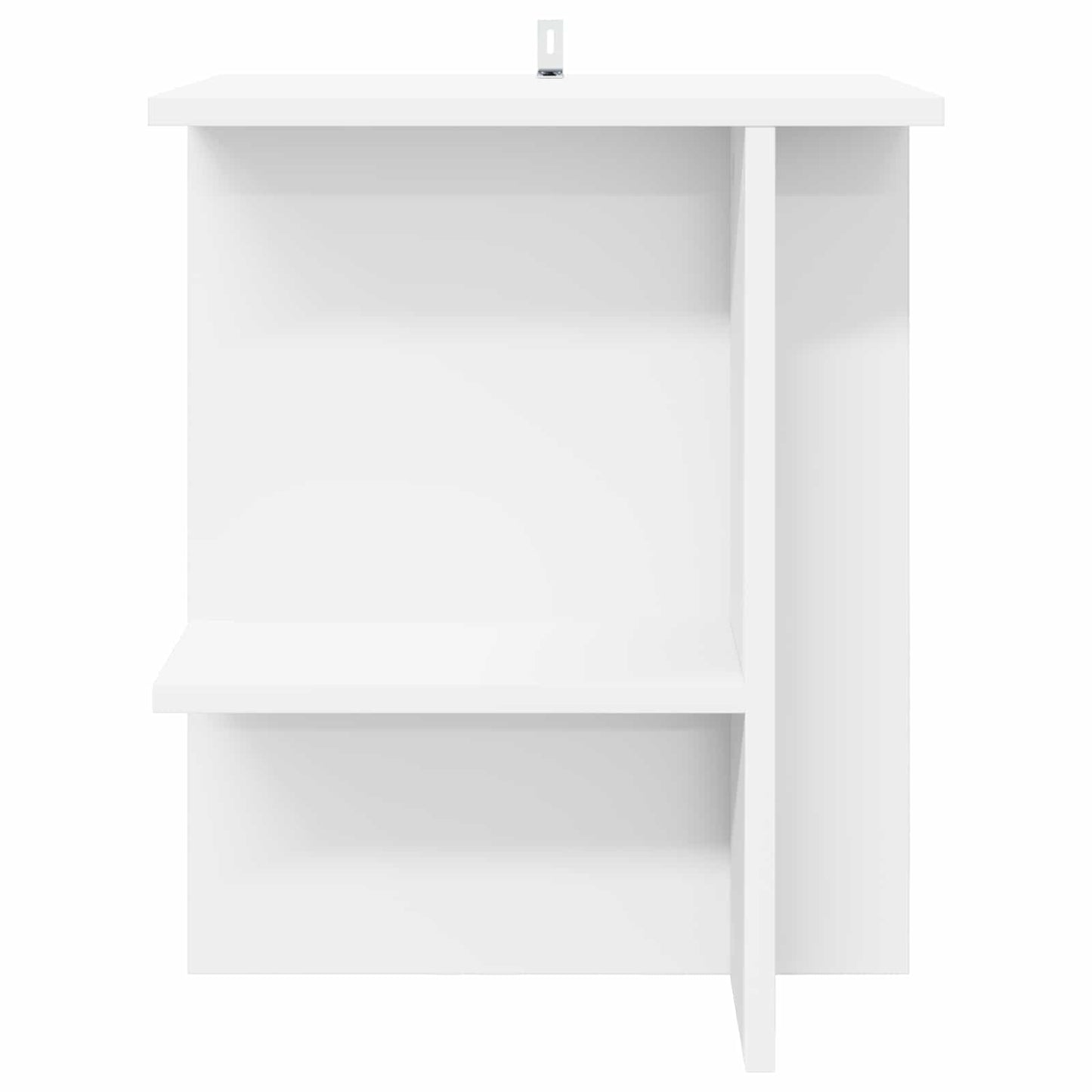 Tavolino da salotto Bianco 40 x 30 x 49 cm Legno ingegnerizzato