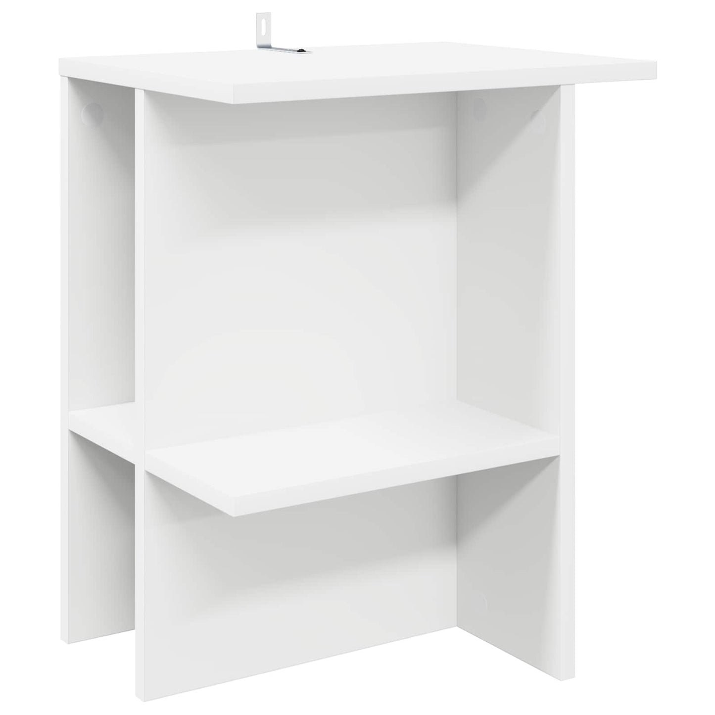 Tavolino da salotto 2 pz Bianco 40 x 30 x 49 cm