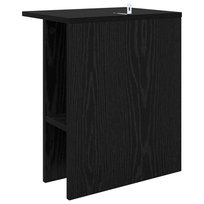 Tavolino da salotto 2 pcs Rovere Nero 40 x 30 x 49 cm