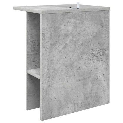 Tavolino da salotto 2 pz Grigio Cemento 40 x 30 x 49 cm