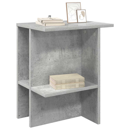 Tavolino da salotto 2 pz Grigio Cemento 40 x 30 x 49 cm