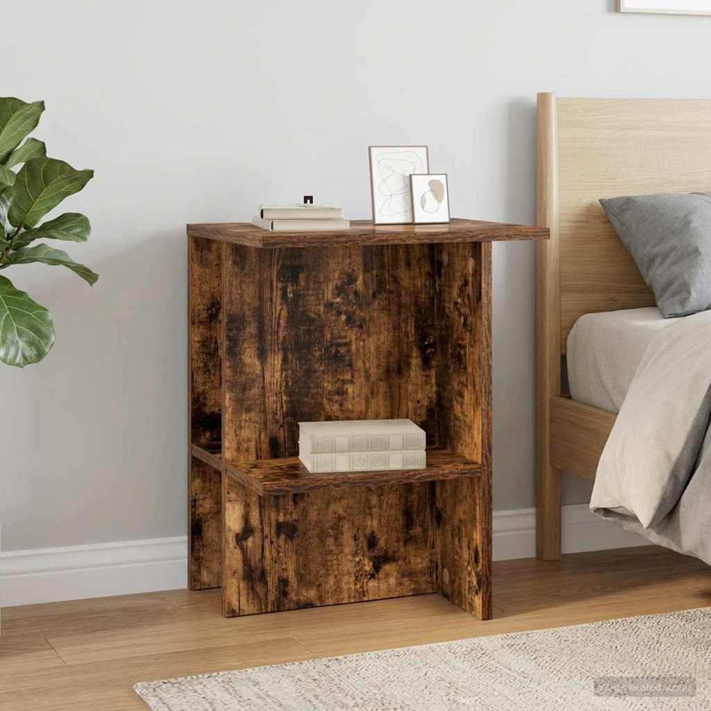 Tavolino da salotto Rovere Fumo 40 x 30 x 49 cm | homemem39
