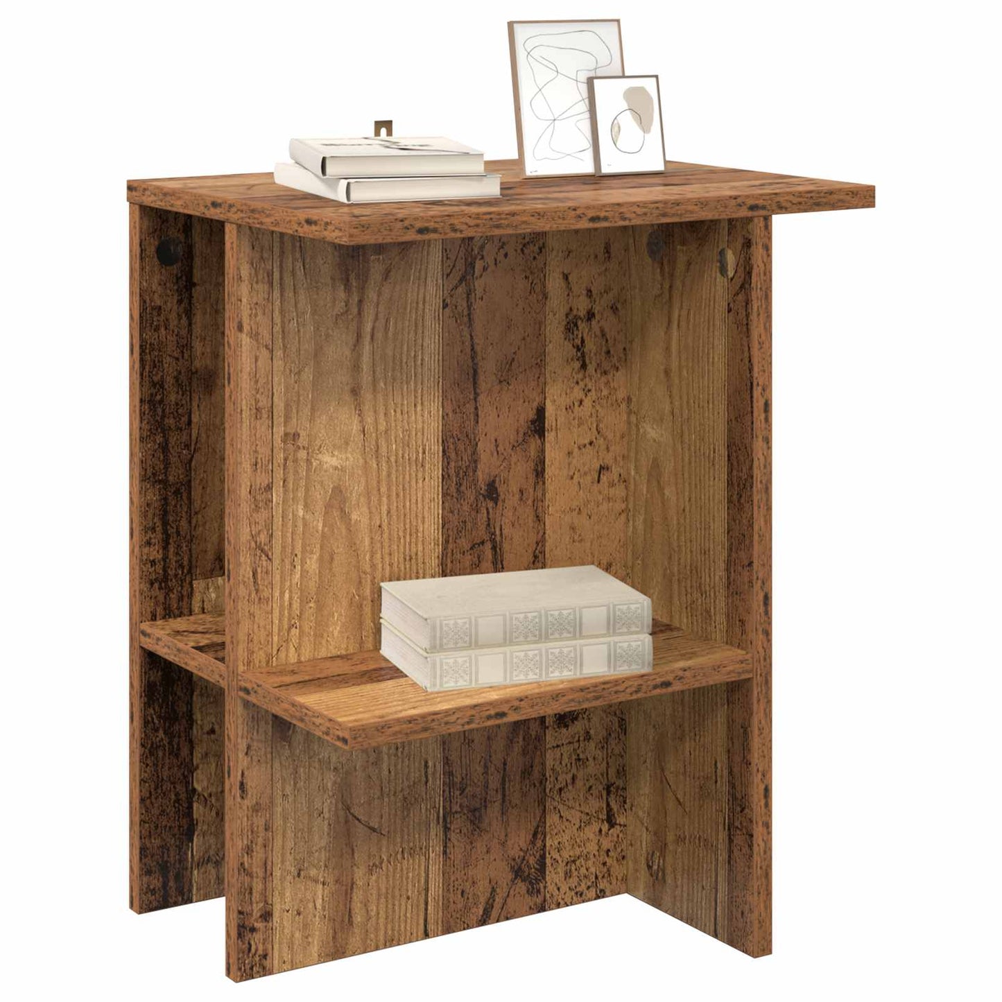 Tavolino da salotto Legno antico 40 x 30 x 49 cm