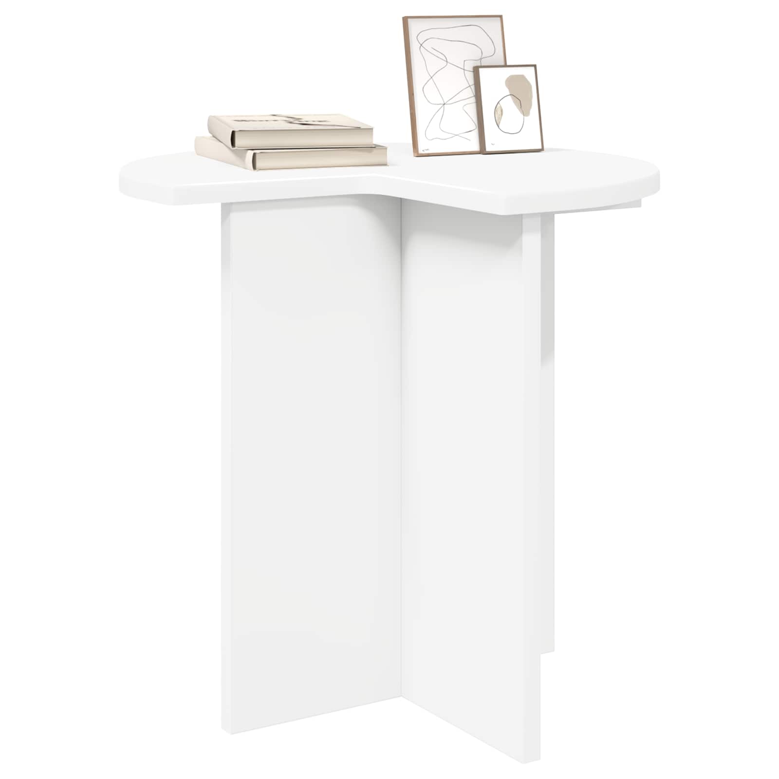 Tavolo laterale Bianco Ø 39 x 38 cm Legno ingegnerizzato | homemem39