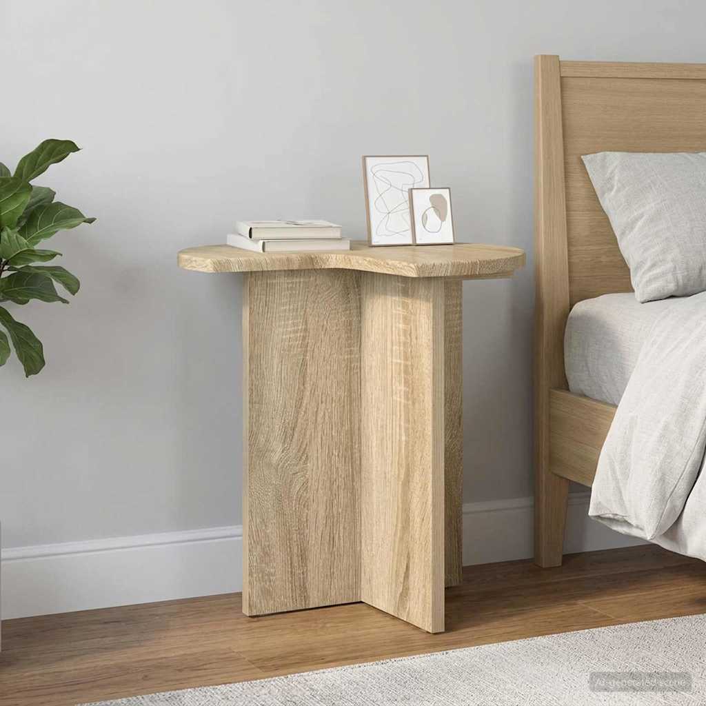 Tavolo laterale Rovere Sonoma Ø 39 x 38 cm Legno ingegnerizzato