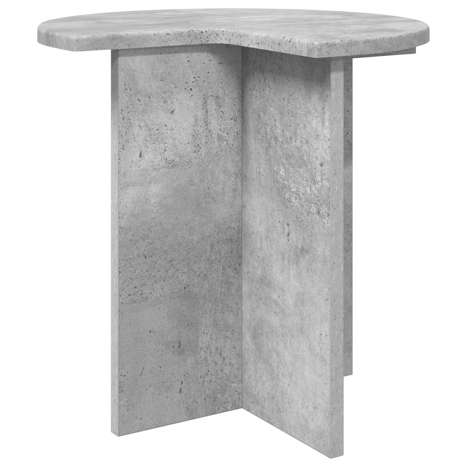 Tavolo laterale con archiviazione Grigio Cemento Ø 39 x 38 cm | homemem39