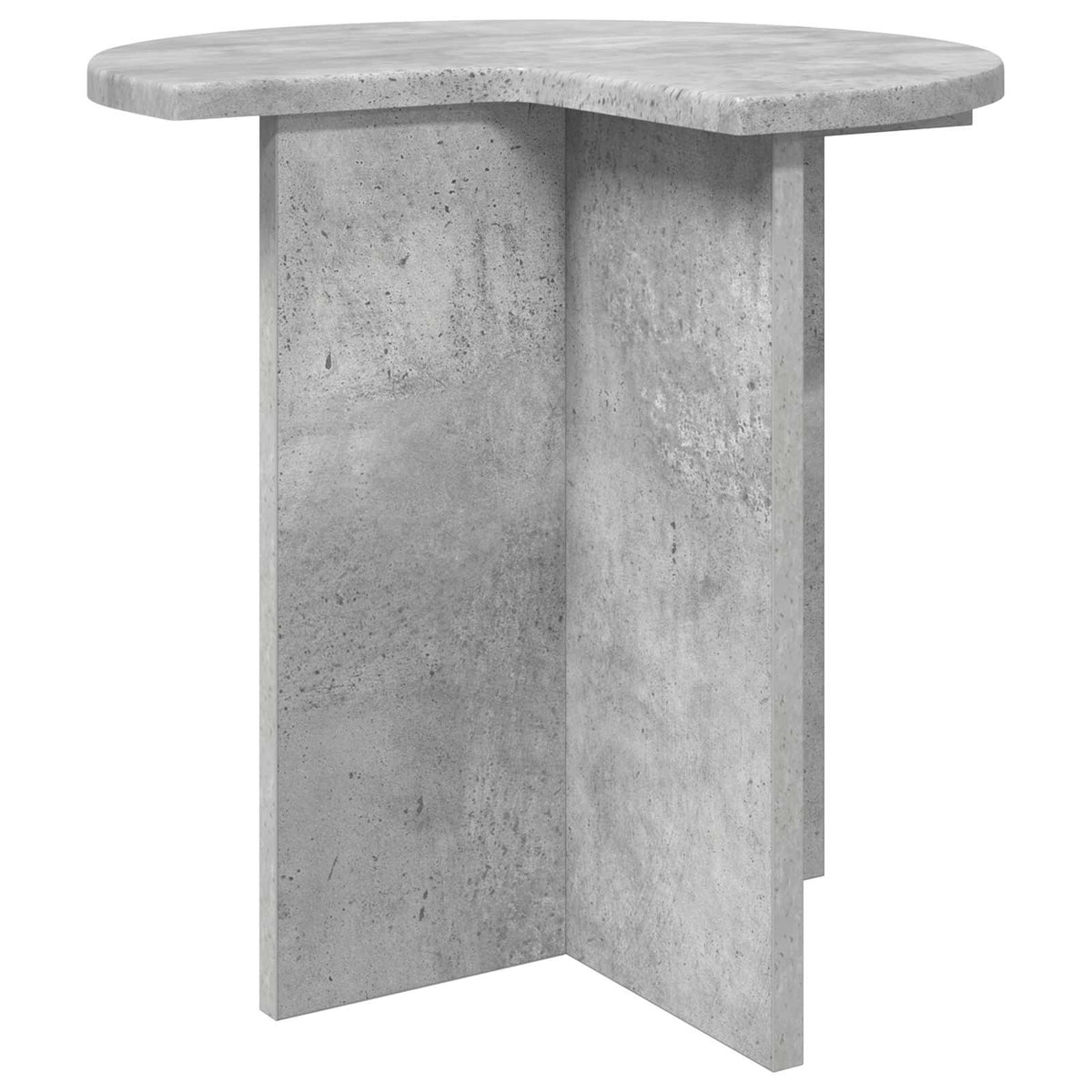 Tavolo laterale 2 pz Grigio Cemento Ø 39 x 38 cm