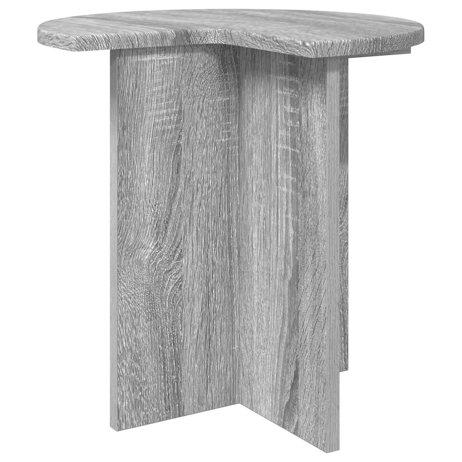 Tavolo laterale Grigio Sonoma Ø 39 x 38 cm Legno ingegnerizzato | homemem39