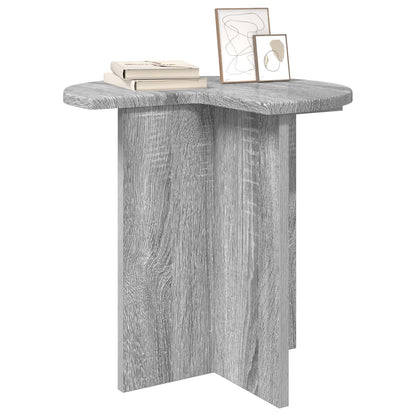Tavolo laterale Grigio Sonoma Ø 39 x 38 cm Legno ingegnerizzato | homemem39