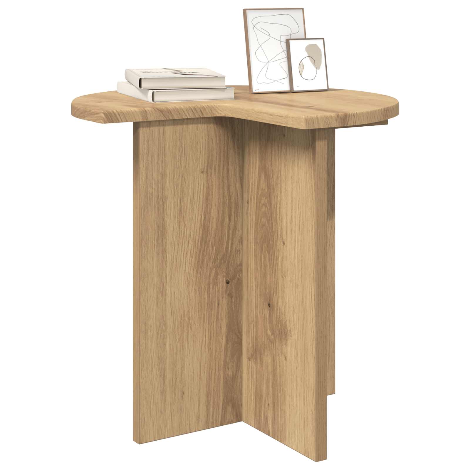 Tavolo laterale Rovere Artigianale Ø 39 x 38 cm | homemem39