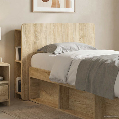 Testata del letto Rovere Sonoma Legno ingegnerizzato | homemem39