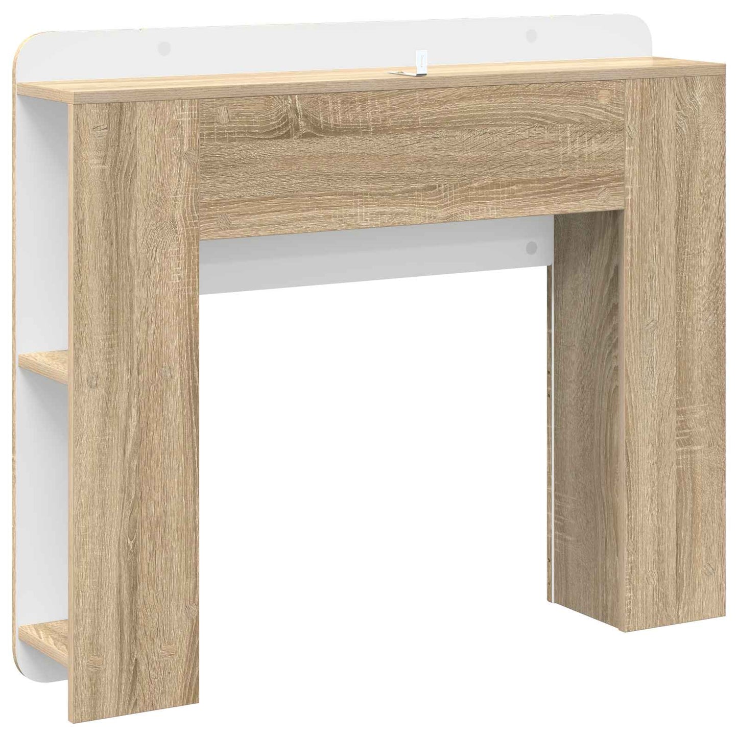 Testata del letto Rovere Sonoma Legno ingegnerizzato | homemem39