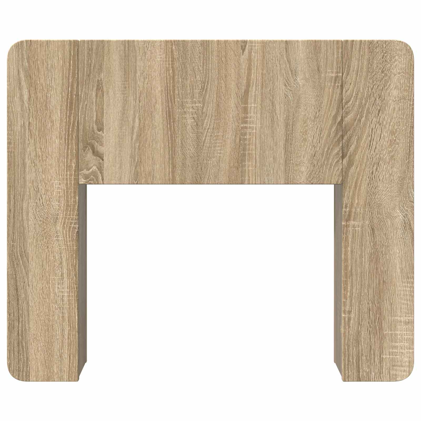 Testata del letto Rovere Sonoma Legno ingegnerizzato | homemem39
