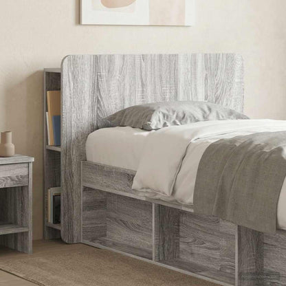 Testata del letto Grigio Sonoma Legno ingegnerizzato
