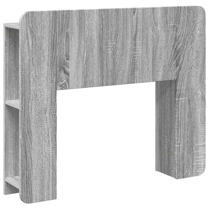 Testata del letto Grigio Sonoma Legno ingegnerizzato