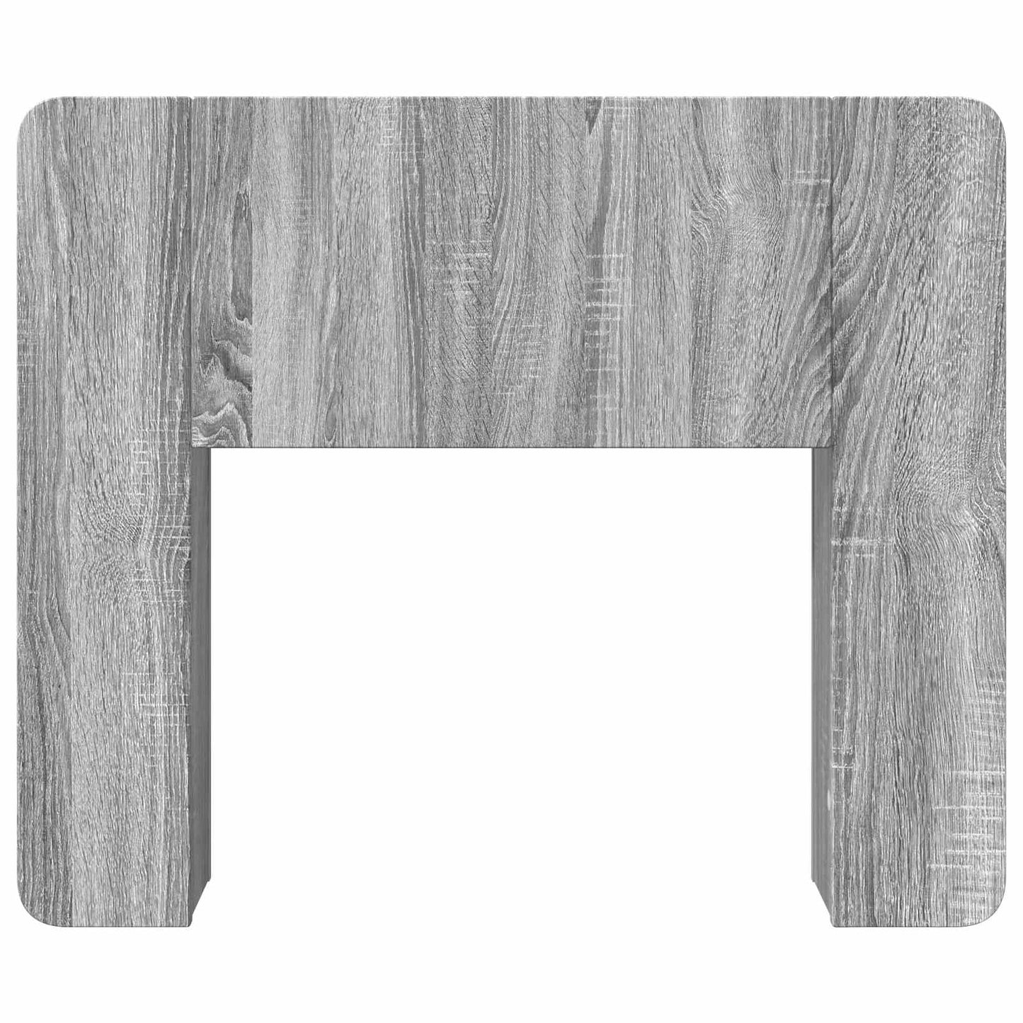 Testata del letto Grigio Sonoma Legno ingegnerizzato