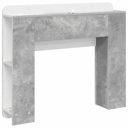 Testata del letto Grigio Cemento Legno ingegnerizzato