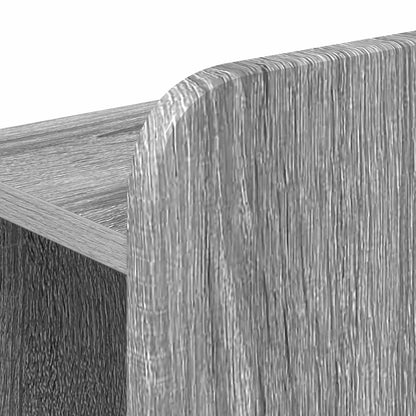 Testata del letto Grigio Sonoma Legno ingegnerizzato