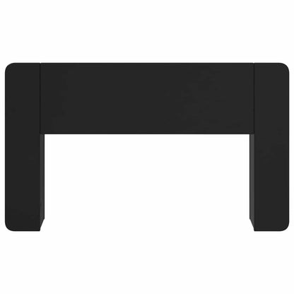 Testata del letto Nero 135 x 18,5 x 80 cm Legno ingegnerizzato