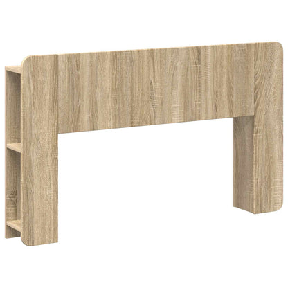 Testata del letto con archiviazione Sonoma Legno ingegnerizzato