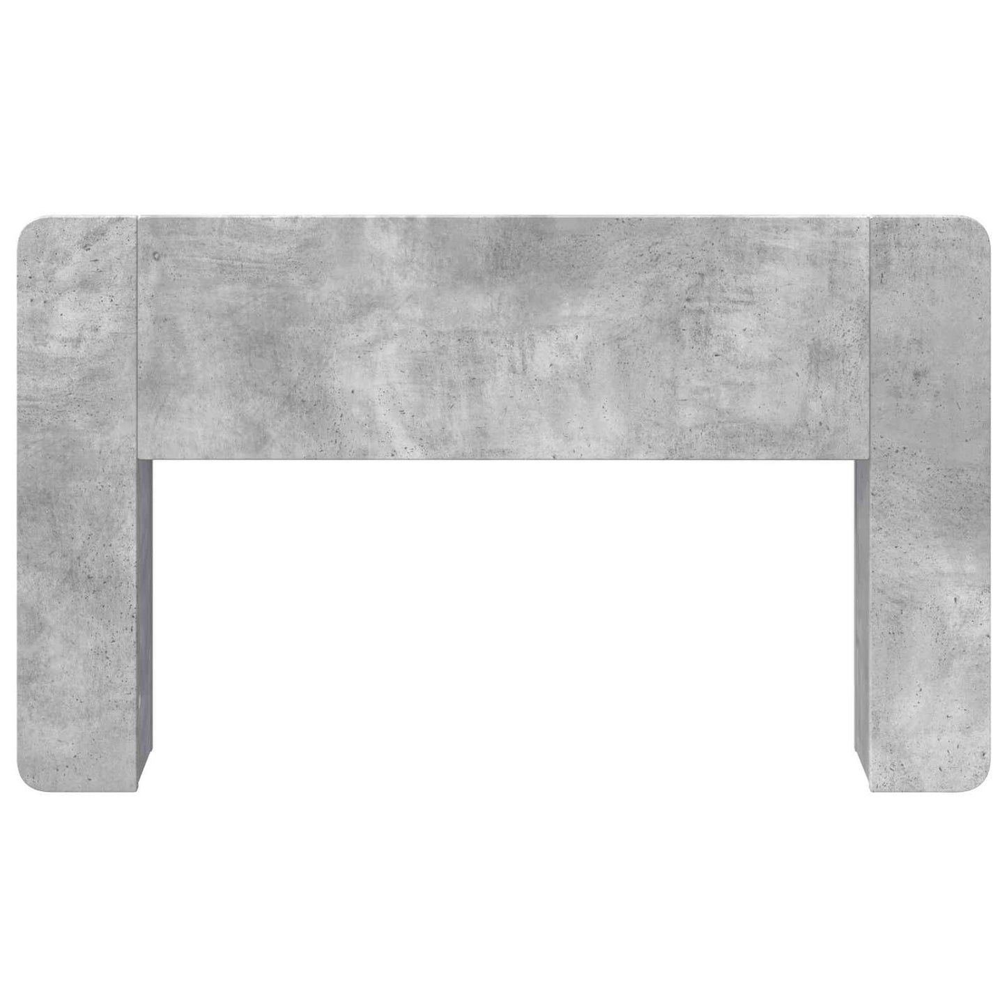 Testata del letto Grigio Cemento Legno ingegnerizzato