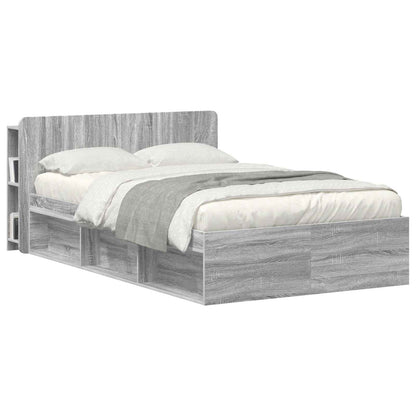 Testata del letto Grigio Sonoma Legno ingegnerizzato