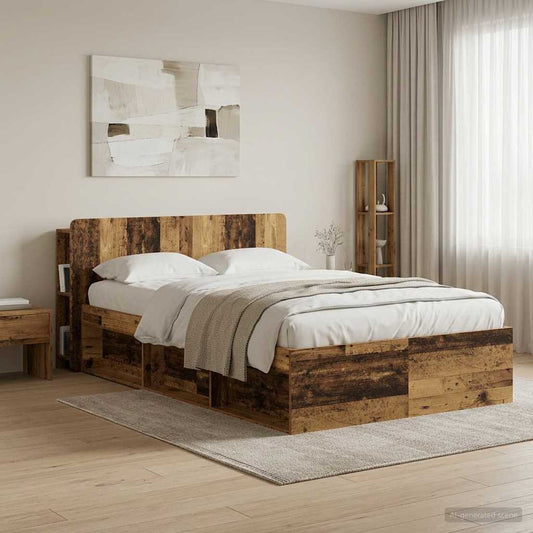 Testata del letto Legno antico Legno ingegnerizzato