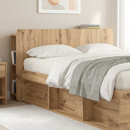 Testata del letto Rovere Artigianale Legno ingegnerizzato
